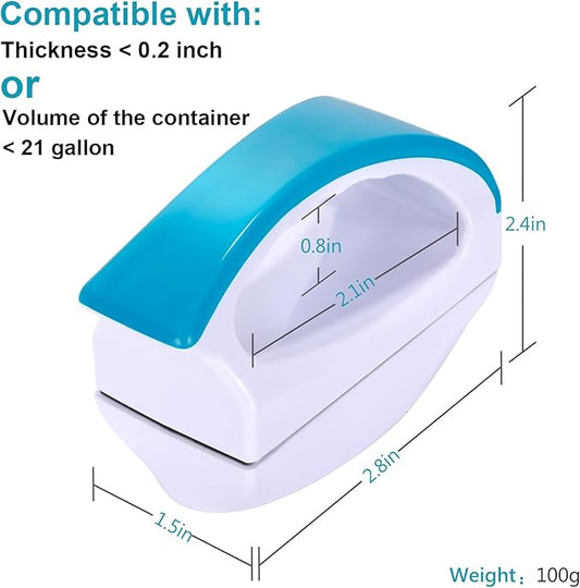 Magnetic Aquarium Fish Tank Glass Algae scrapers Glass Cleaner Scrubber Clean Brush [Floating,Scratch-Free,Non-Slip,magnetizing] S Neptonion