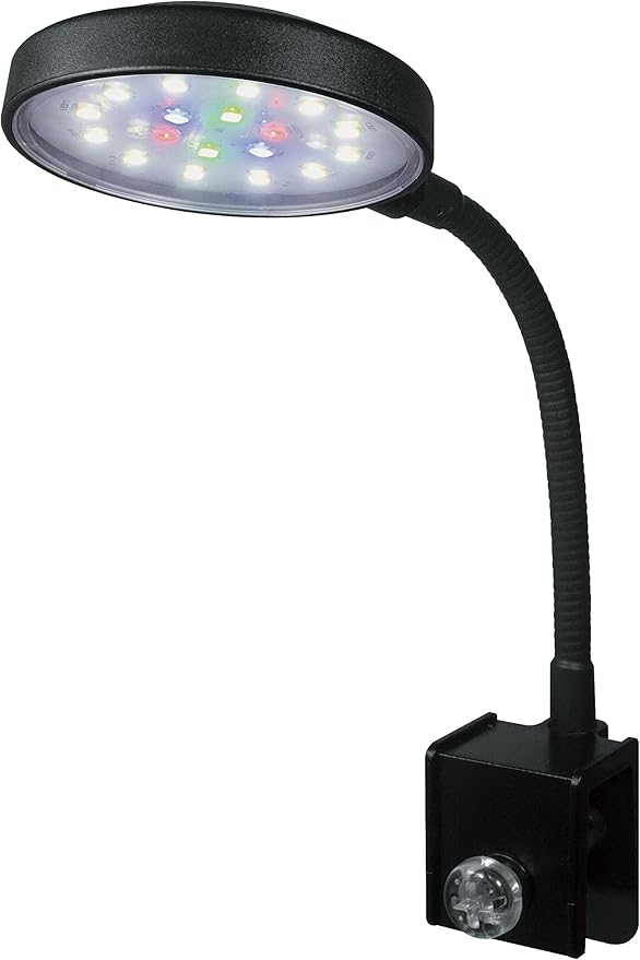 Finnex Vivid Petite Nano Aquarium LED Cliplight, Touch Control, Color Changing Finnex