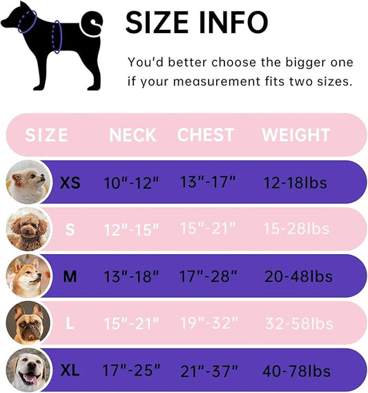 IVY&LANE No Pull Dog Harness with Leash Set, Reflective No Choke Pet Vest,Adjustable Oxford Dog Vest Harness with Easy Control Handle for Large Dogs (Checkered Pink,L) IVYLANE