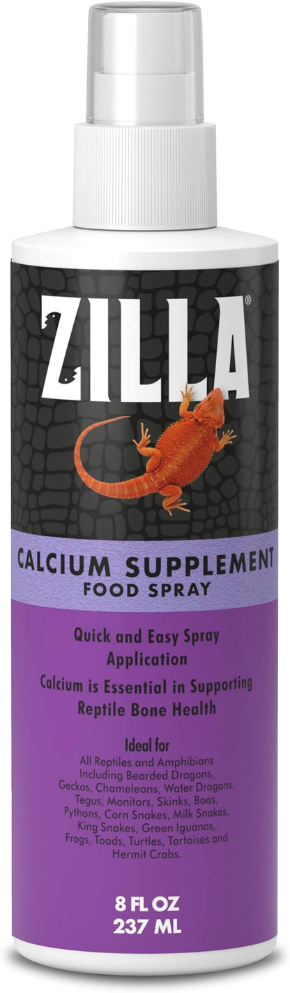 Zilla Calcium Supplement Spray 8 oz. Zilla