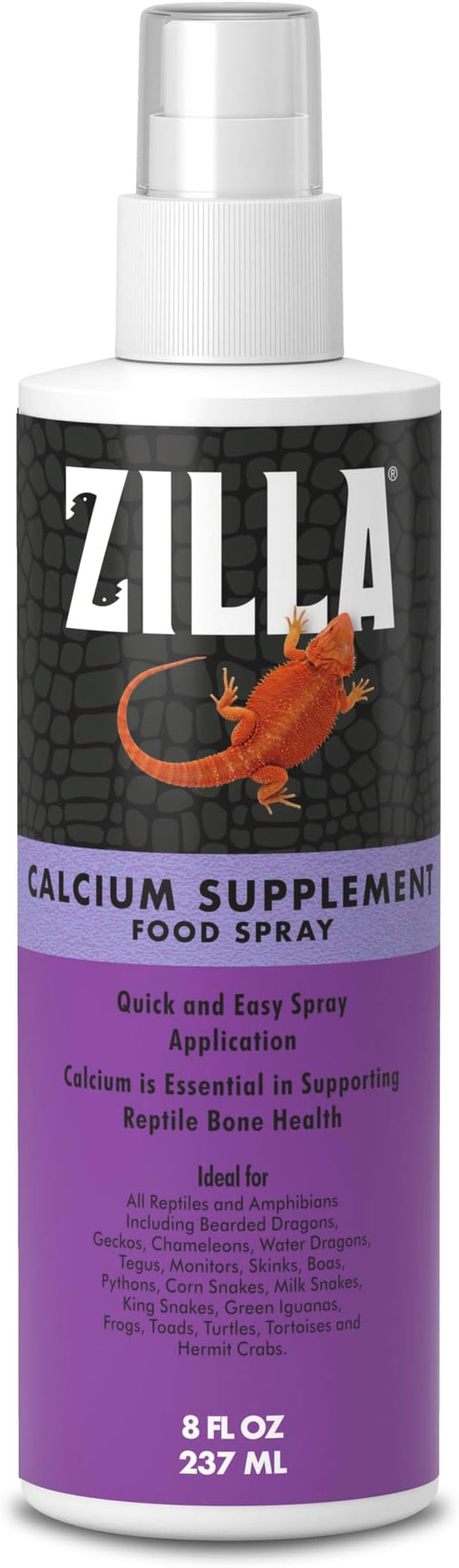 Zilla Calcium Supplement Spray 8 oz. Zilla