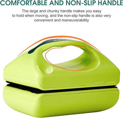 KEDSUM Magnetic Aquarium Fish Tank Cleaner, Fish Tank Glass Cleaner, Floating Clean Brush with Handle Design KEDSUM