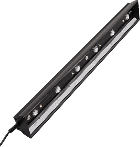 Aiicioo Reptile LED UVB Light - LED Terrarium Light with 3 Timing Function UVB Lamp UVB Bulb 4-Level Brightness Adjustable Lighting for Bearded Dragon Turtle Lizard (watts, 7) AIICIOO