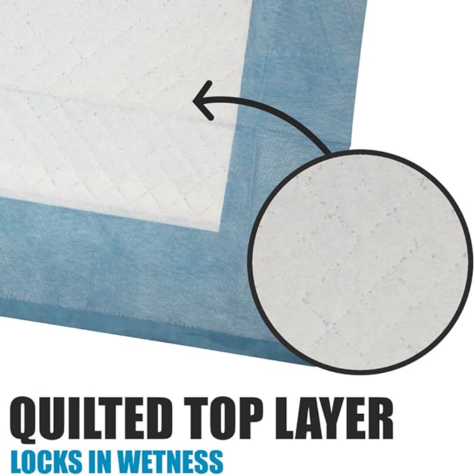 BV XL Puppy Pads X-Large Leak-Proof 28"x34" [40CT] | Pee Pads for Dogs Ultra Absorbent 6-Layer - Dog Pee Pads Extra Large - Dog Pads XL - Potty Pads for Dogs, Training Pads for Dogs, Dog Pad - PAWPICO