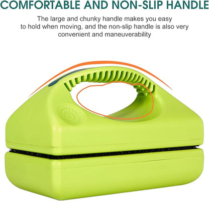 KEDSUM Magnetic Aquarium Fish Tank Cleaner, Fish Tank Glass Cleaner, Floating Clean Brush with Handle Design (XL) KEDSUM