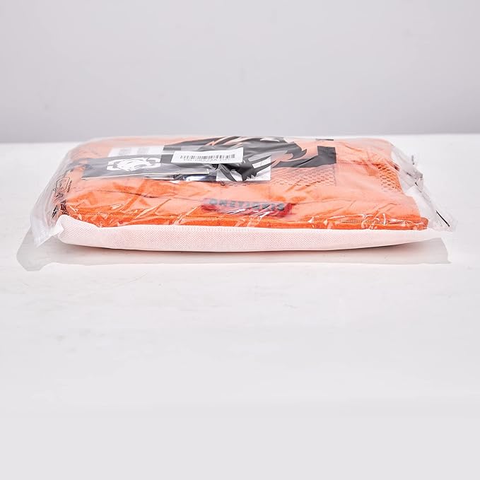 OneTigris No Pull Tactical Dog Harness for Large Dog, Mesh Design Breathable Service Dog Vest with Handle, Military Dog Vest Harness with Molle Panels for Walking Hiking Training (Orange, Large) OneTigris