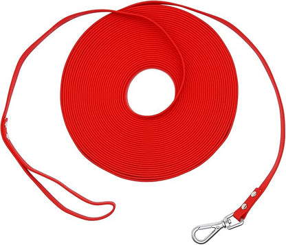Long Leash Waterproof Training Longline Outdoor Dog Leash Great for Training, Beach, Yard, Play, Camping NIMBLE