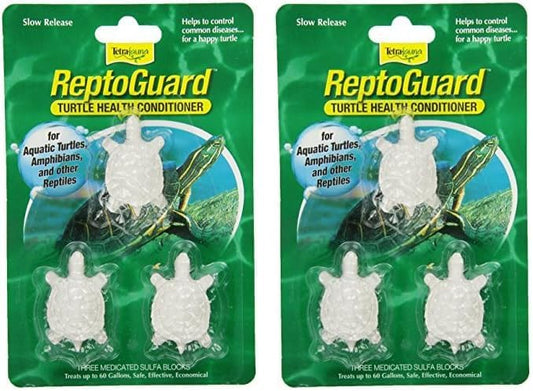 TetraFauna ReptoGuard Turtle Health Conditioner 3 Count, Slow-Release (19514) (Pack of 2) Tetra