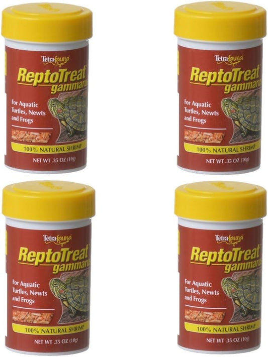 Tetra TetraFauna ReptoTreat Gammarus Baby Shrimp Treat, 4 Pack Tetra
