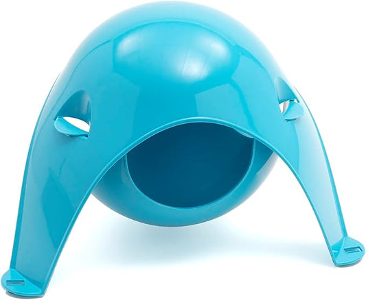 Lixit Igloos and Hideaways for Guinea Pigs, Rats, Mice, Hamsters, Gerbils and Other Small Animals (Blue, Large Space Pod) Lixit