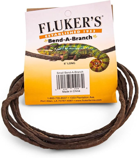 Fluker's Small Animal Bend-A-Branch Pet Habitat Decor 6" Long Flukers