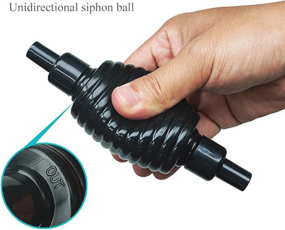 5ft Aquarium Siphon Vacuum Cleaner for Fish Tank Cleaning Gravel & Sand Laifoo