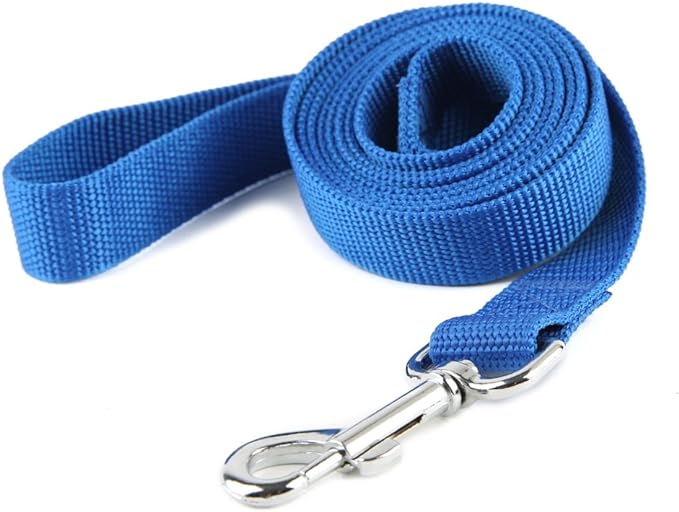 Nylon Dog Training Leash, Traction Rope, 4Foot /5 Ft /6 Feet Long, 5/8 inch 3/4 Inch 1 Inch Wide, for Small and Medium Dogs TAIDA