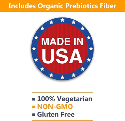 NewRhythm Probiotics 50 Billion CFU 20 Strains, 120 Veggie Capsules, Targeted Release Technology, Stomach Acid Resistant, No Need for Refrigeration, Non-GMO, Gluten Free NewRhythm