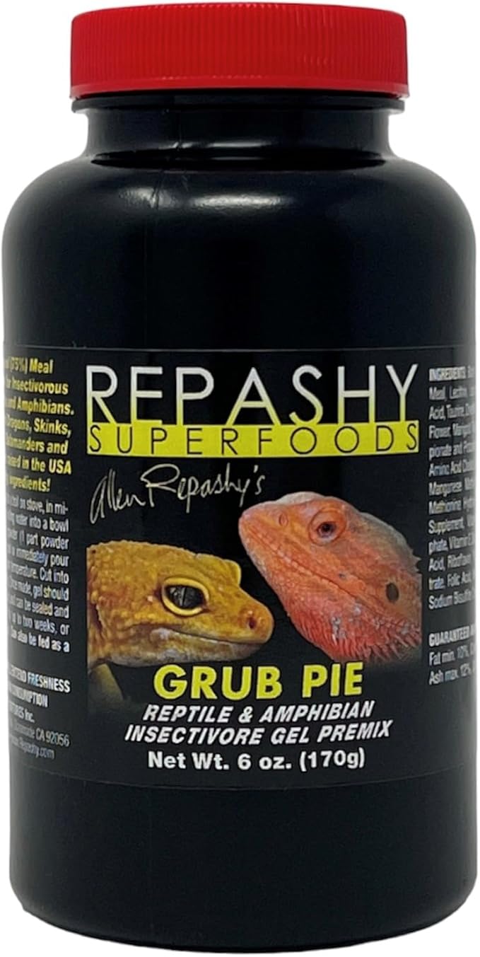 Repashy SuperFoods Grub Pie Reptile 6 Oz JAR Repashy