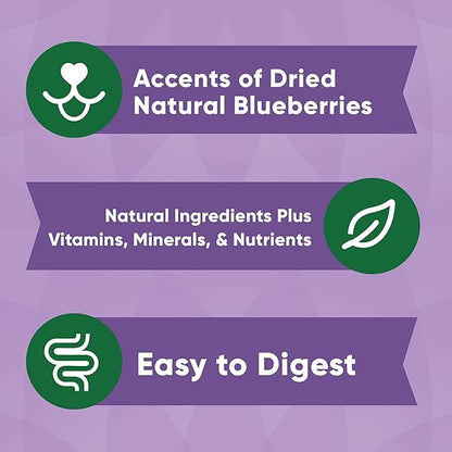 GREENIES ANYTIME BITES Dog Treats, Blueberry Flavor, 10.3 oz. bag - PAWPICO