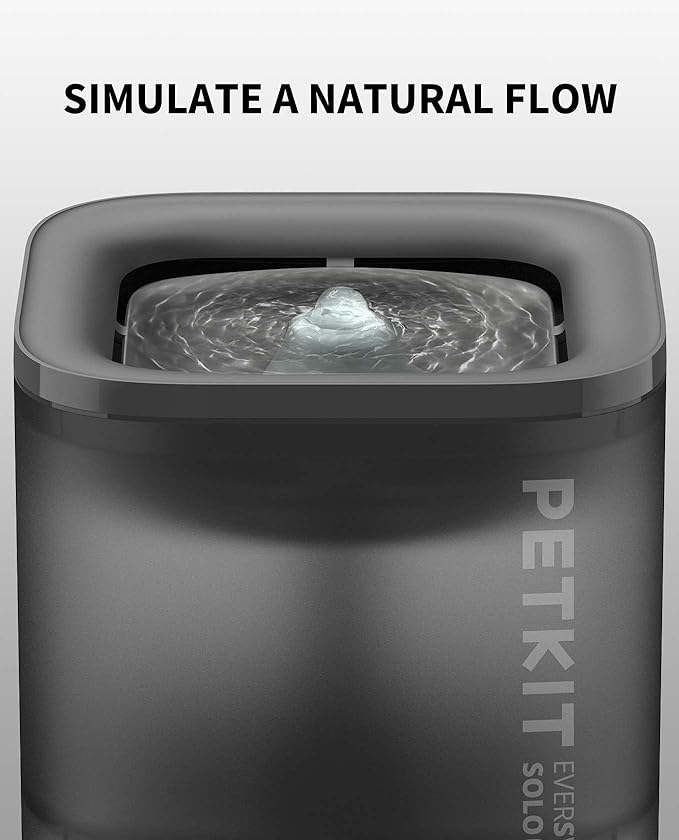 PETKIT New Cat Water Fountain with Wireless Pump, Ultra Quiet 65oz/1.85L Pet Water Fountain for Cats and Dogs Inside, Detachable Design Easy to Clean and Assemble, Filters Included - PAWPICO
