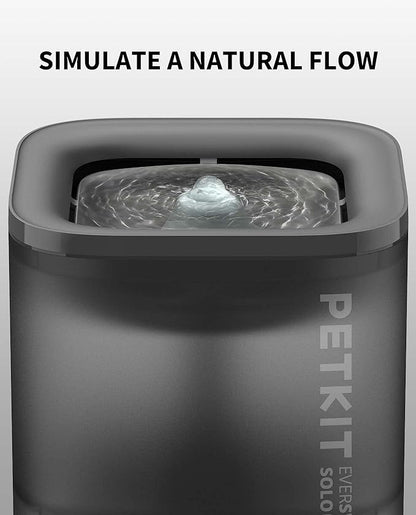 PETKIT New Cat Water Fountain with Wireless Pump, Ultra Quiet 65oz/1.85L Pet Water Fountain for Cats and Dogs Inside, Detachable Design Easy to Clean and Assemble, Filters Included - PAWPICO
