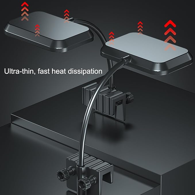Carefree Fish Aquarium LED Light RA 92 USB 5V Fish Tank Clip Light 5730 8W Bewatermyfriend