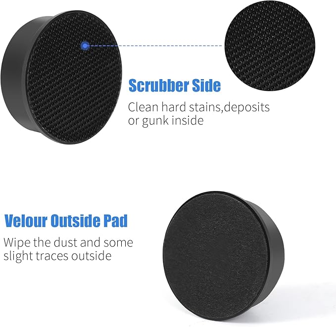 AQUANEAT Aquarium Fish Tank Cleaner, Magnetic Glass Cleaner, Small Algae Remover for Fish Tank(Not for Acrylic and Plastic Tanks) Aquaneat