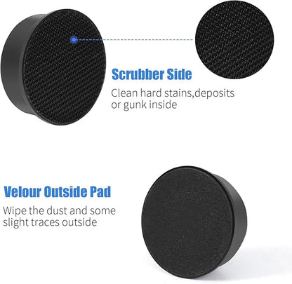 AQUANEAT Aquarium Fish Tank Cleaner, Magnetic Glass Cleaner, Small Algae Remover for Fish Tank(Not for Acrylic and Plastic Tanks) Aquaneat