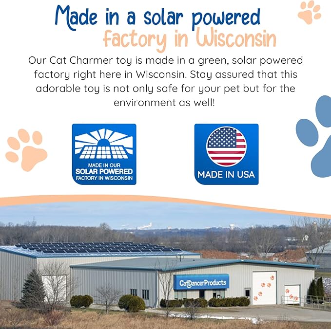 CAT DANCER Products Jungle Cat Charmer, Jungle Wand Toy for Kittens Training, Colorful Ribbon Cat Charmer, Interactive Catcher Wand for Cat Exercise (1 Pack, Multicolor) - PAWPICO