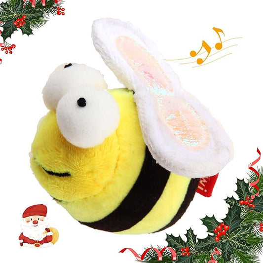 Gigwi Interactive Squeaking Cat Toy，Chirpy Bee Sound Toy for Cats，Melody Chaser Play Squeak Kitten Toy for Boredom - PAWPICO