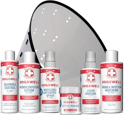 DOGSWELL Remedy + Recovery 0.5% Hydrocortisone Lotion for Dogs, 4 oz. (Packaging May Vary) Dogswell