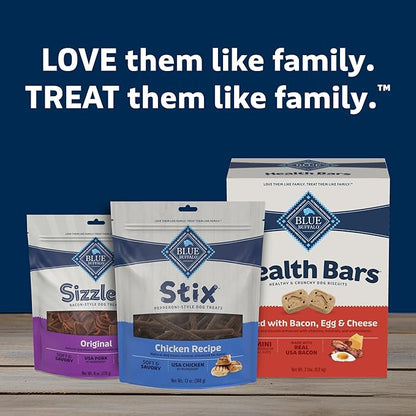 Blue Buffalo Stix Pepperoni-Style Dog Treats Made with Natural Ingredients, Chicken Recipe, 13-oz Bag - PAWPICO