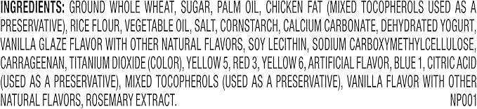 Milk-Bone Limited Edition Dunkin' Vanilla Glaze Flavor Biscuit Dog Treats, 8 Ounce - PAWPICO