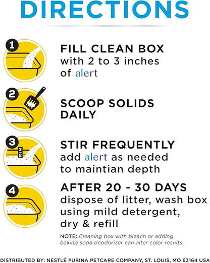 Purina Tidy Cats Tidy Care Alert Litter with Silica Crystals - 8 lb. Bag - PAWPICO