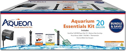 Aqueon Fish Tank Aquarium Essentials Starter Kit for 20 Gallon Tanks Aqueon