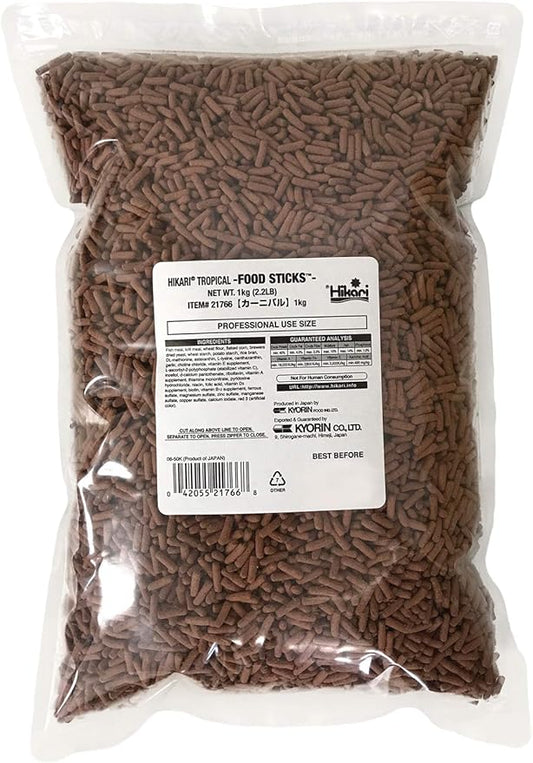 Hikari Floating Food Sticks for Pets, 2.2-Pound Hikari