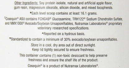 Nutramax Cosequin ASU Joint Health Supplement for Horses - Powder with Glucosamine, Chondroitin, ASU, and MSM, 1320 Grams NutramaxLaboratories