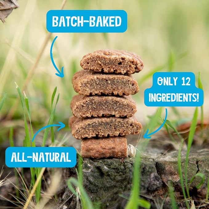 Blue Dog Bakery Natural Dog Treats, Softies, Peanut Butter Flavor, 16.2oz Bag, 6 Bags - PAWPICO