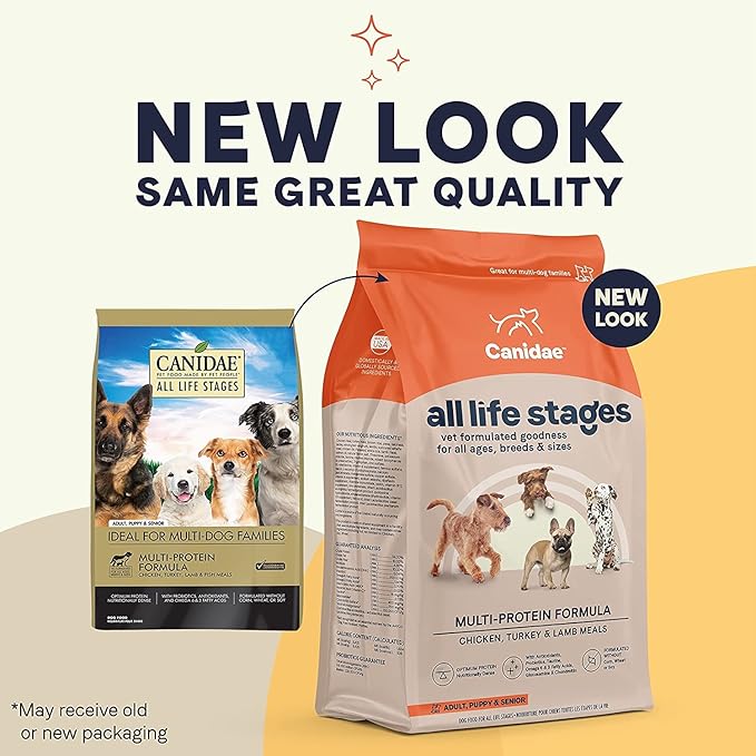 CANIDAE® All Life Stages Multi-Protein Formula Dog Dry 15 lbs. - PAWPICO