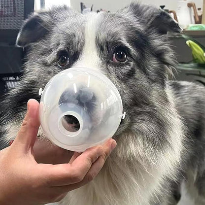 Lying Down Nebulizer Cup and Inhaler Mask for Cats and Small Dogs, Oxygen Mask for Pets (No Nebulizer Device) (S) WhaleSing