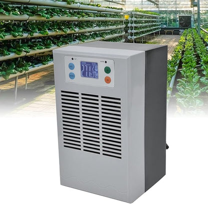 Electronic Aquarium Water Chiller Aquarium Digital Fish Cooling Heating Machine 35L 100W 100-240V Cold and Warm Water Machine for Home Plumbing Equipment(US Plug) ViaGasaFamido