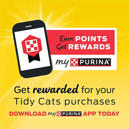 Purina Tidy Cats Clumping Cat Litter Odor Control, 24/7 Performance Multi Cat Litter - 16 lb. Bag - PAWPICO