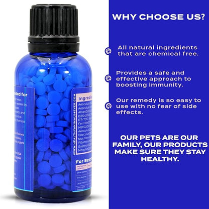 HealthyAnimals4Ever Reptile Wellness Support - Natural Care for Prolapse Management, Organ Retention & Enhanced Tissue Health - Gentle, Holistic Recovery Formula for Reptile Well-Being - 300 Count HealthyAnimals4ever