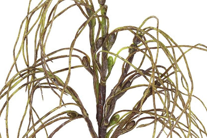 Reptile Terrarium Decor Plants, Bearded Dragon Tank Accessories fit Crested Gecko Leopard Lizard Chameleon Ball Python Snake Frog - Fake Forage Grass Plants WOLEDOE