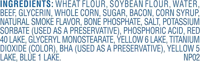 Canine Carry Outs Dog Treats, Bacon Flavor, 22.5 Ounce (Pack of 4), Made with Real Bacon - PAWPICO