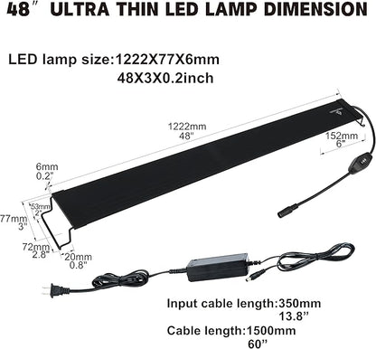 Aquarium Light (48-54") Waterrebirth