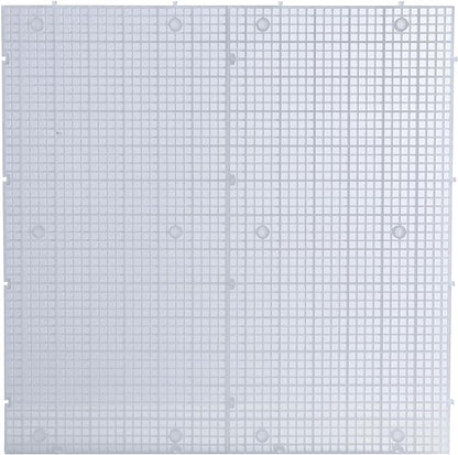ALEGI Plastic Grid Divider Tray Egg Crate Louvre Aquarium Fish Tank Bottom Isolation with Bracket (4pcs) ALEGIAquarium