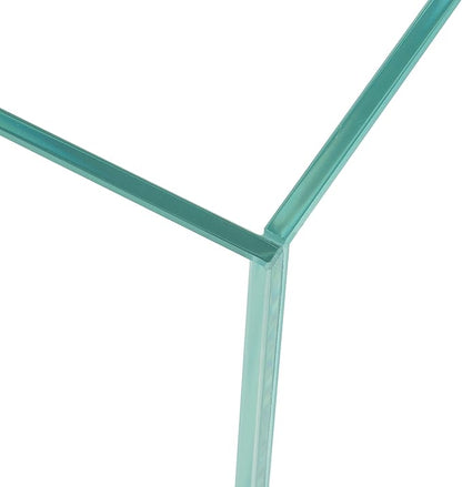 Landen 45P 10 Gallon Rimless Low Iron Aquarium Fish Tank,W17.7×D11.8×H11.8 in(45x30x30cm) 5mm Thickness with Nano Foam Leveling Mat Landen