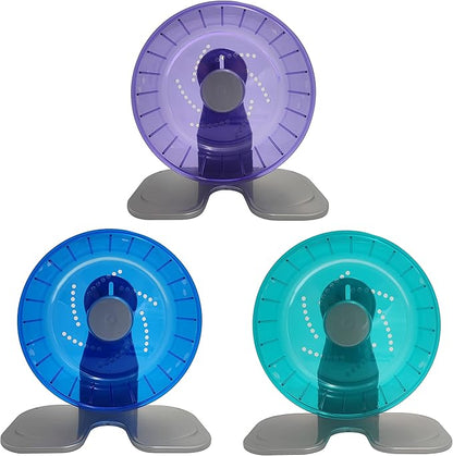 Petest Hamster Exercise Wheel, Silent Spinner Hamster Running Wheels, Diameter 8.3 inch, Purple Petest