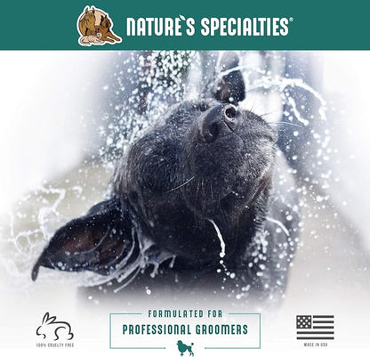 Nature's Specialties Berry Gentle Ultra Concentrated Face and Body Wash for Pets, Makes up to 2 Gallons, Natural Choice for Professional Groomers, Gently Cleanses The Skin and Coat, Made in USA, 16 oz NaturesSpecialties
