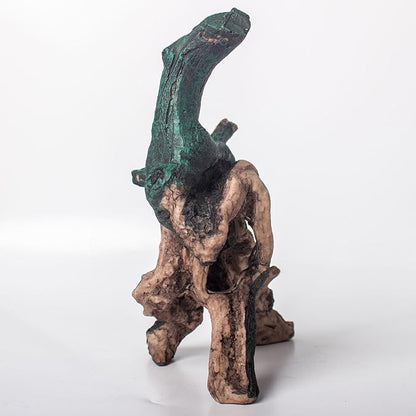 Fish Tank Decorations Aquarium Décor Resin Artificial Tree Trunk Root (G) Taomypets