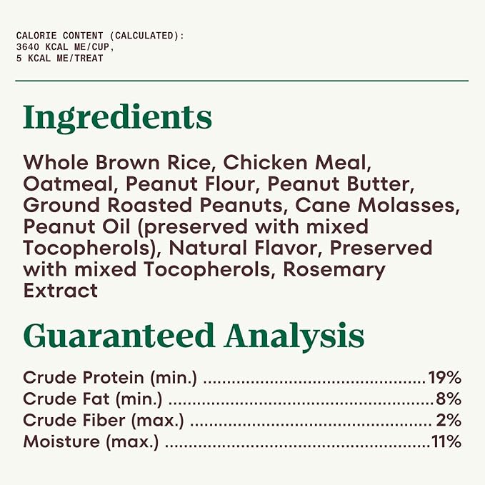 NUTRO Crunchy Dog Treats with Real Peanut Butter, 10 oz. Bag - PAWPICO