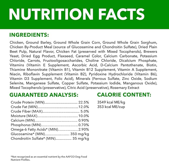 IAMS Adult High Protein Large Breed Dry Dog Food with Real Chicken, 38.5 lb. Bag - PAWPICO